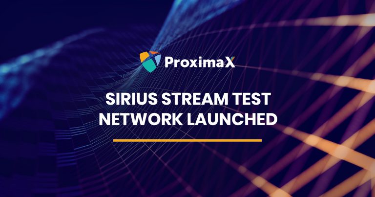 Sirius Stream Test Network Launched